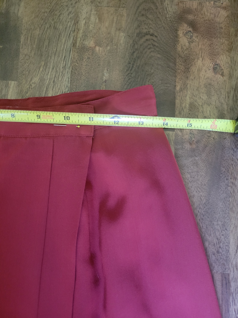 Red Vintage Designer Skirt Set - Picture 12 of 16